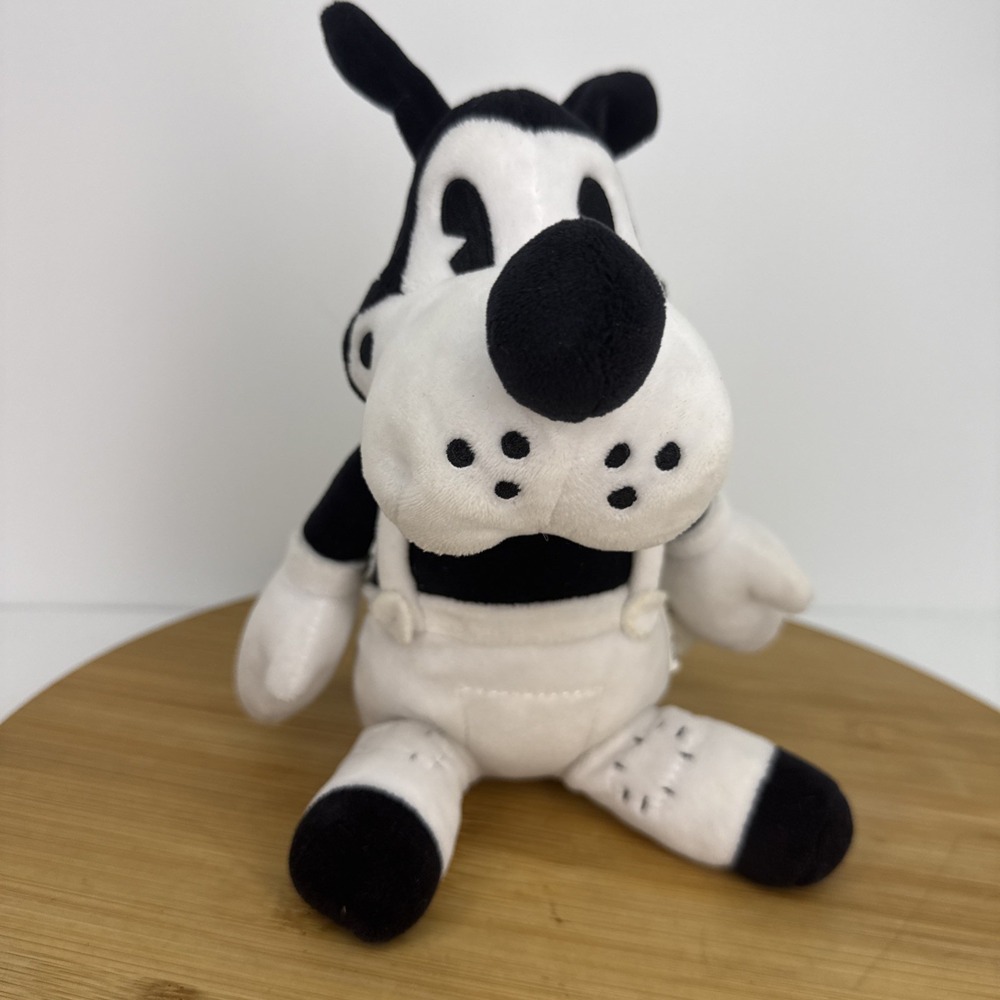 Bendy and the Ink Machine "Boris the Wolf" Plush 9" Black & White 2017